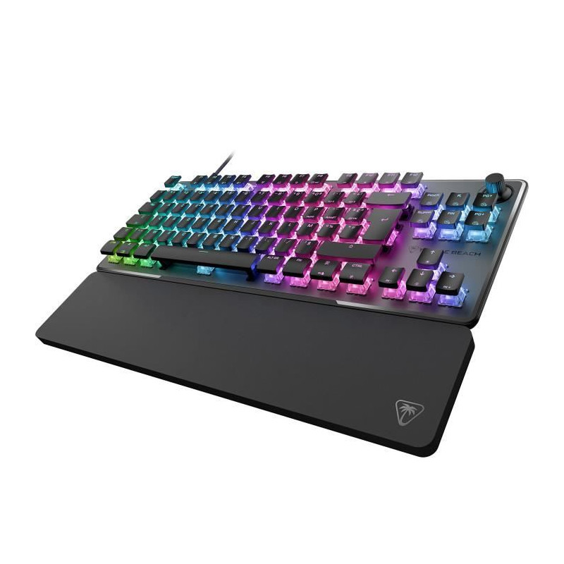 Clavier gaming RGB mécanique magnétique - TURTLE BEACH - Vulcan II TKL Pro - Noir