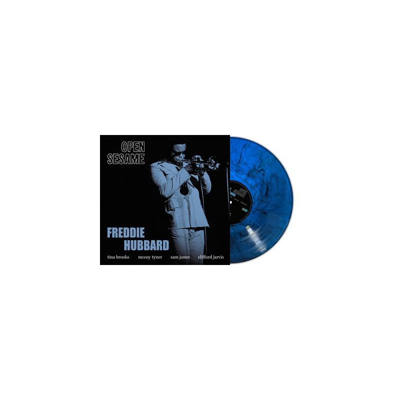 Open Sesame Vinyle Bleu Marbré