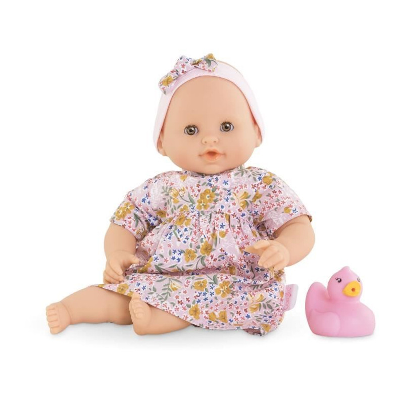 Mon Premier Poupon COROLLE - Bébé Bain Calypso - 30 cm - Senteur de vanille - Jouet de bain - des 18 mois