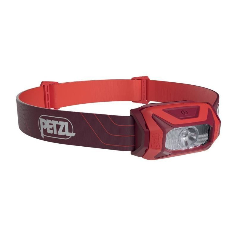 Lampe frontale - PETZL - TIKKINA - 300 lumens - 3 piles AAA/LR03 incluses - Rouge