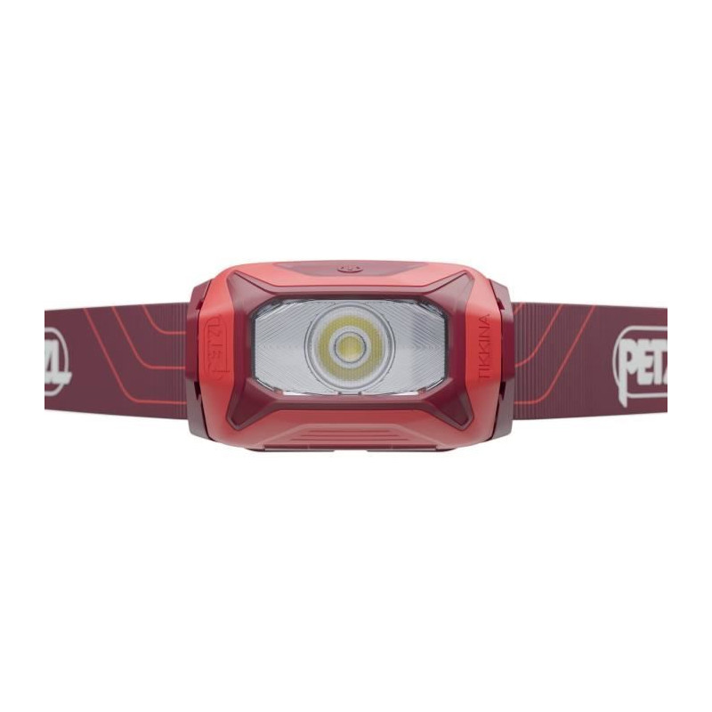 Lampe frontale - PETZL - TIKKINA - 300 lumens - 3 piles AAA/LR03 incluses - Rouge