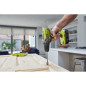 RYOBI 3 outils : 1 perceuse-visseuse Brushless + 1 meuleuse 115 mm + 1 scie sauteuse + 2 batteries 4 Ah & 2 Ah + 1 chargeur & 1