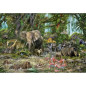 EDUCA Puzzle 2000 Pieces - Jungle Africaine