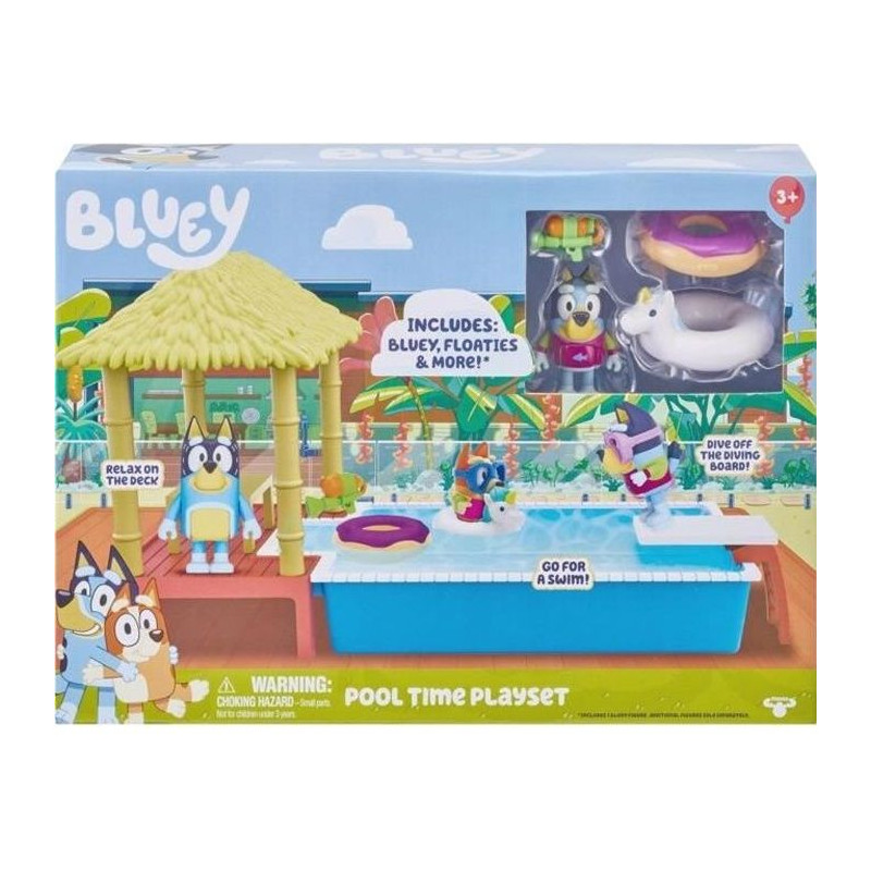 Figurine La Piscine de Bluey - MOOSE TOYS