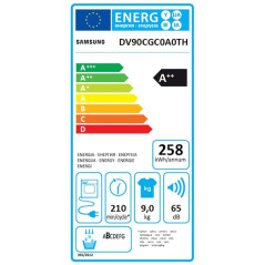 Samsung SL FRONTAL CONDENSATION SAMSUNG DV90CGC0A0TH