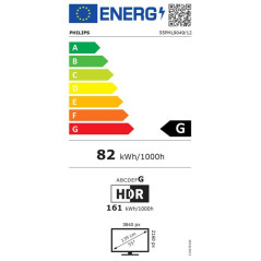 Philips TV 55'' MINI LED 144Hz  P5 - 1000 NITS Smart TV - TITAN Ambilight 3 - T PHILIPS - 55PML9049