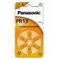 Piles Panasonic PACK 6 PILES AUDITIVES PR13 PR48