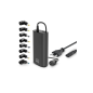 Chargeur et câble d alimentation PC Urban Factory CHARGEUR UNIVERSEL PC 90W NOIR