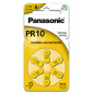 Piles Panasonic PACK 6 PILES AUDITIVES PR10 PR230L PR536