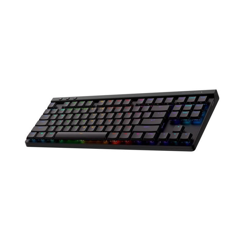 Clavier Gamer - Sans fil - Logitech G - G515 TKL Lightspeed - Mécanique Linear - RGB - AZERTY - Noir