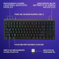 Clavier Gamer - Sans fil - Logitech G - G515 TKL Lightspeed - Mécanique Linear - RGB - AZERTY - Noir