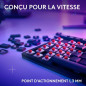 Clavier Gamer - Sans fil - Logitech G - G515 TKL Lightspeed - Mécanique Tactile - RGB - AZERTY - Noir