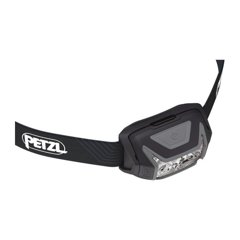 Lampe frontale - PETZL - ACTIK - Running / Trekking - 450 lumens - 3 piles AAA/LR03 incluses - Gris