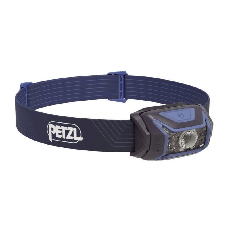 Lampe frontale - PETZL - ACTIK - Running / Trekking - 450 lumens - 3 piles AAA/LR03 incluses - Bleu