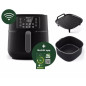 Friteuse sans huile - PHILIPS - Airfryer Connecté XXL HD9285/96 Série 5000 - 7,2L - 6 personnes - 16 préréglages - Noir