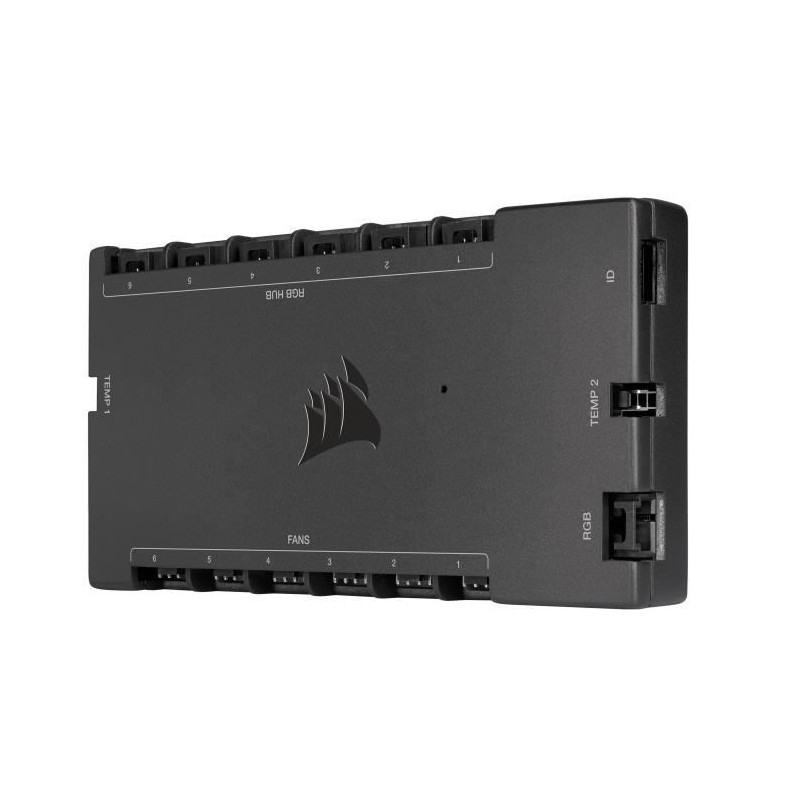 CORSAIR iCUE Commander CORE XT - Digital Fan Speed and RGB Lighting Controller (CL-9011112-WW)