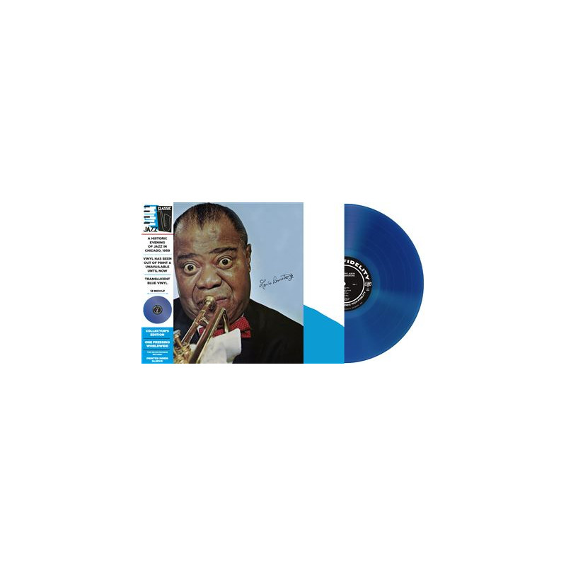 The Definitive Album By Louis Armstrong Vinyle Bleu