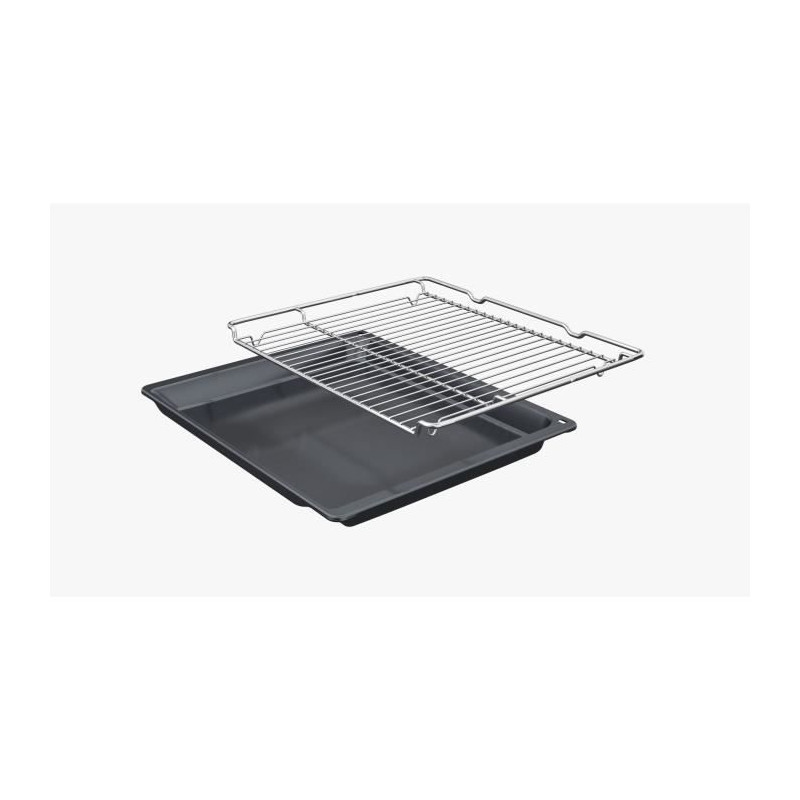 Four combiné micro-ondes Encastrable Softclose - BOSCH SER8 CMG7241B1 Noir - Vol four 45l - 16 modes cuissons - 455 x 594 x 548