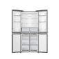 Réfrigérateur américain HISENSE - RQ5P470SEIE - 4 portes - Classe énergétique E - 84,2 x 74,4 x 188,5 cm - Inox