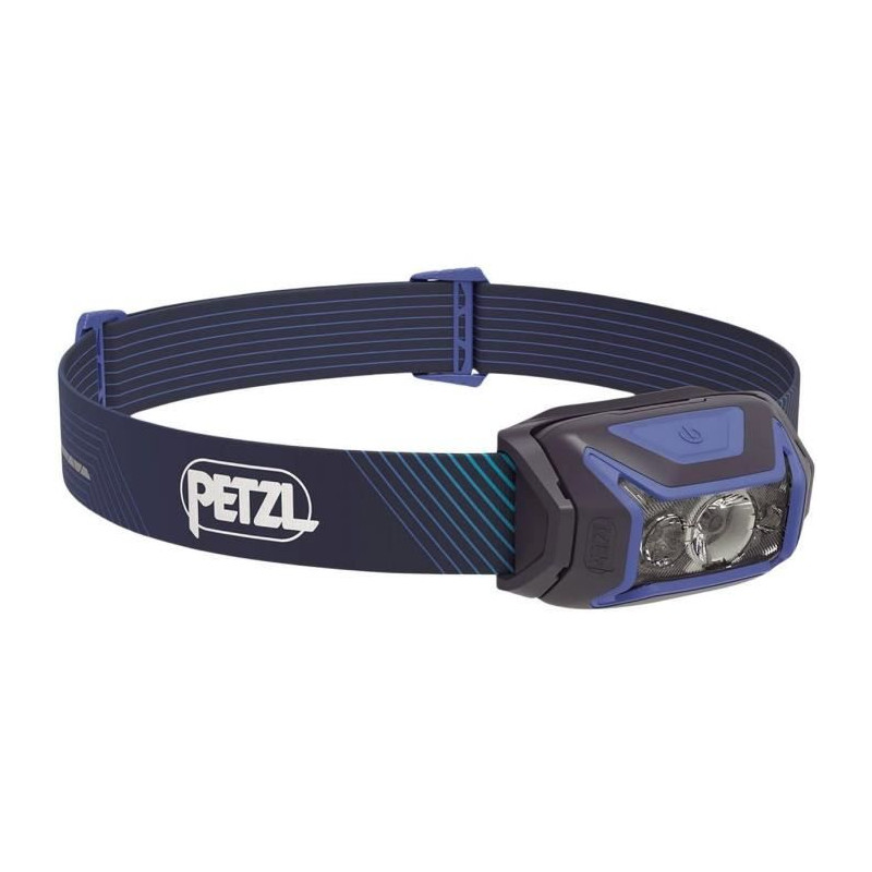 Lampe frontale - PETZL - ACTIK CORE - Peche / Navigation - 600 lumens - Batterie rechargeable incluse - Bleu