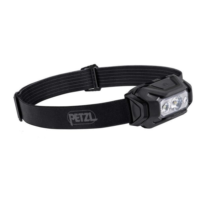 Lampe frontale étanche - PETZL - ARIA 2 - 450 lumens - 3 piles AAA/LR03 incluses - Noir