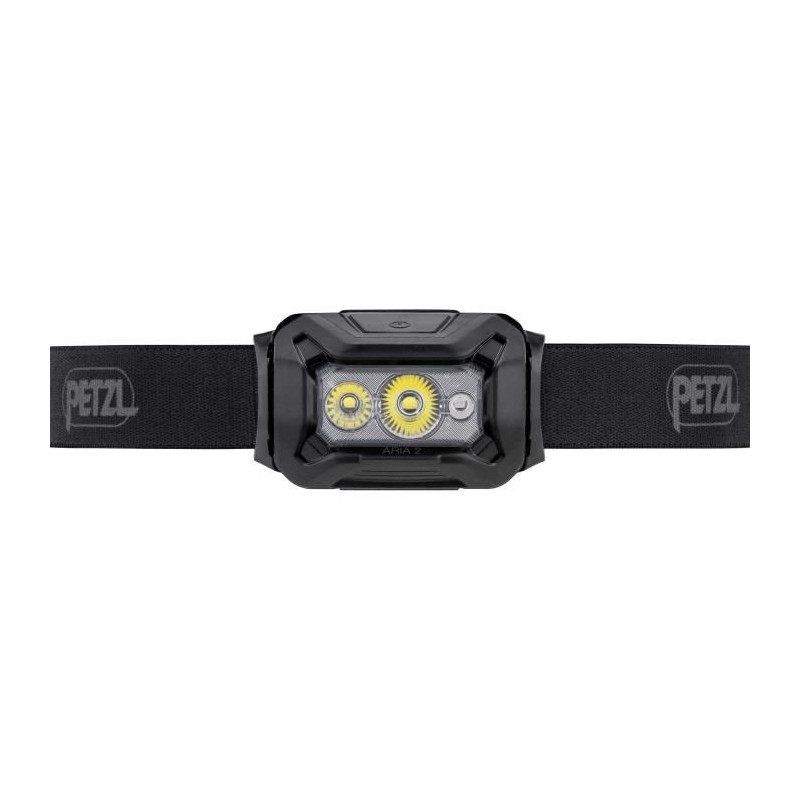 Lampe frontale étanche - PETZL - ARIA 2 - 450 lumens - 3 piles AAA/LR03 incluses - Noir