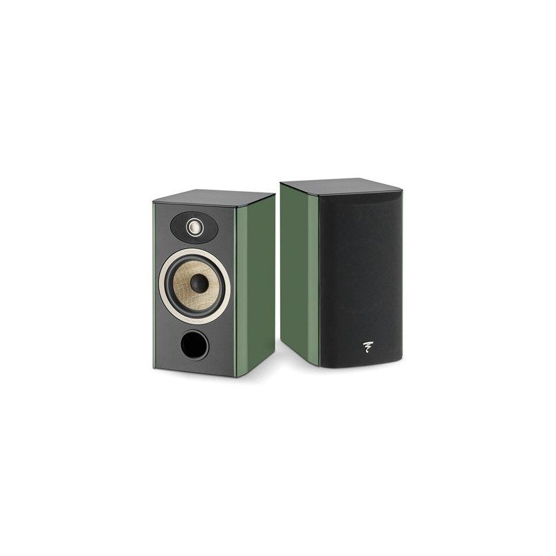 Enceintes bibliothèques Focal Aria Evo X N°1 Moss Green vendues par paire