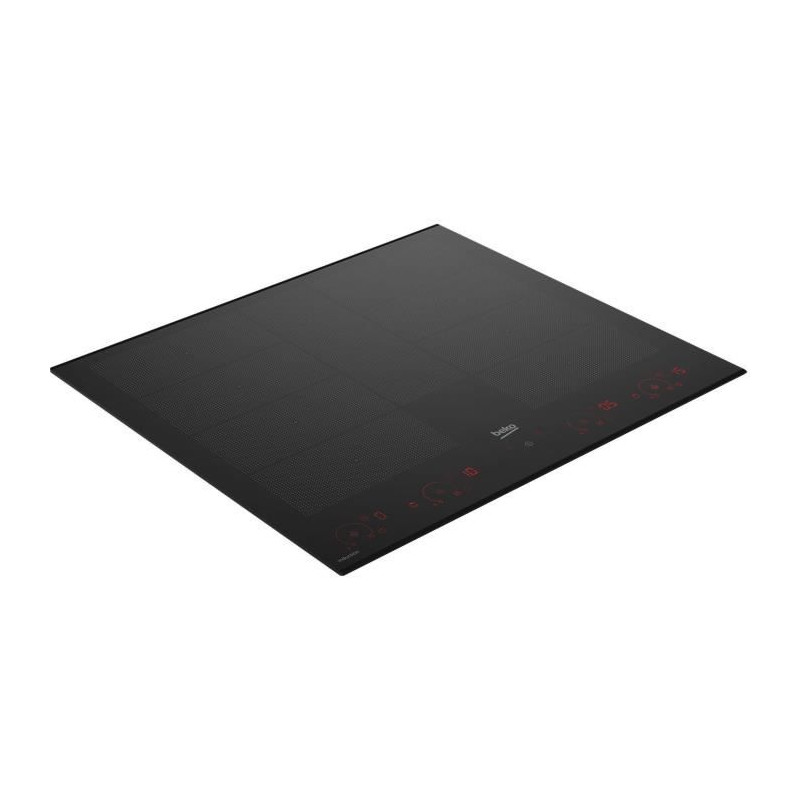 Table de cuisson a induction - BEKO - 8 inducteurs + 1 zone flexible - 60 cm - HII68811NT