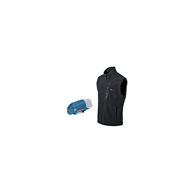 Veste chauffante Bosch Professional GHV 12+18V XA taille L, sans batterie - 06188000EC