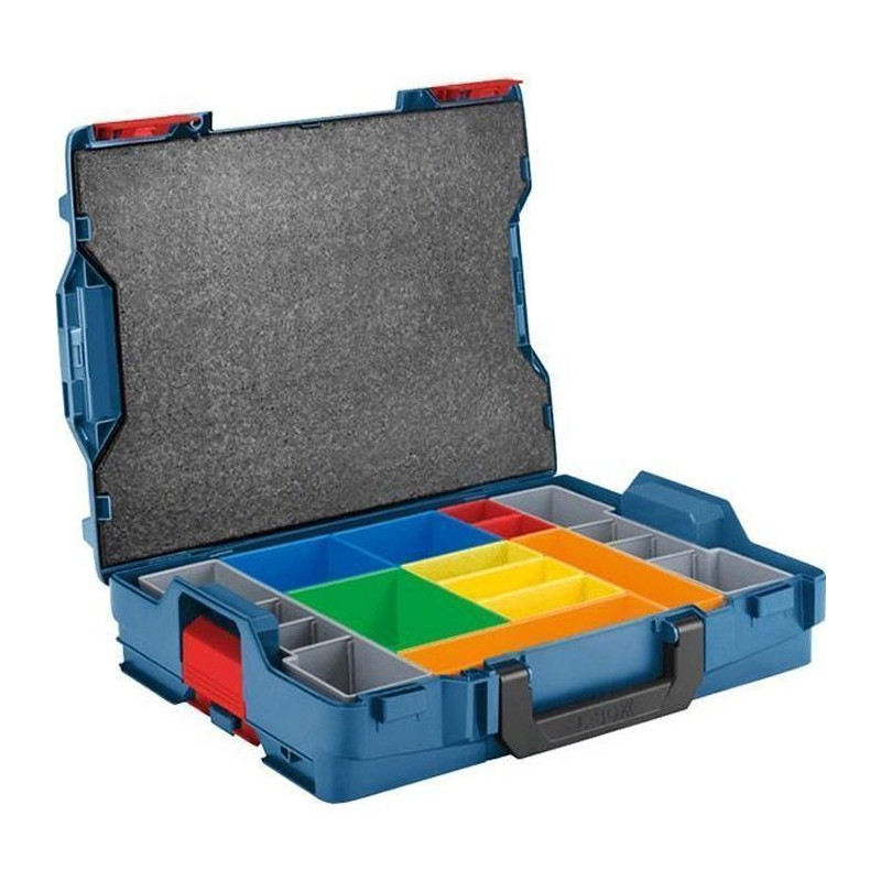 Mobilité Bosch Professional Coffret de transport L-Boxx 102 avec 12 casiers colorés - 1600A016NB