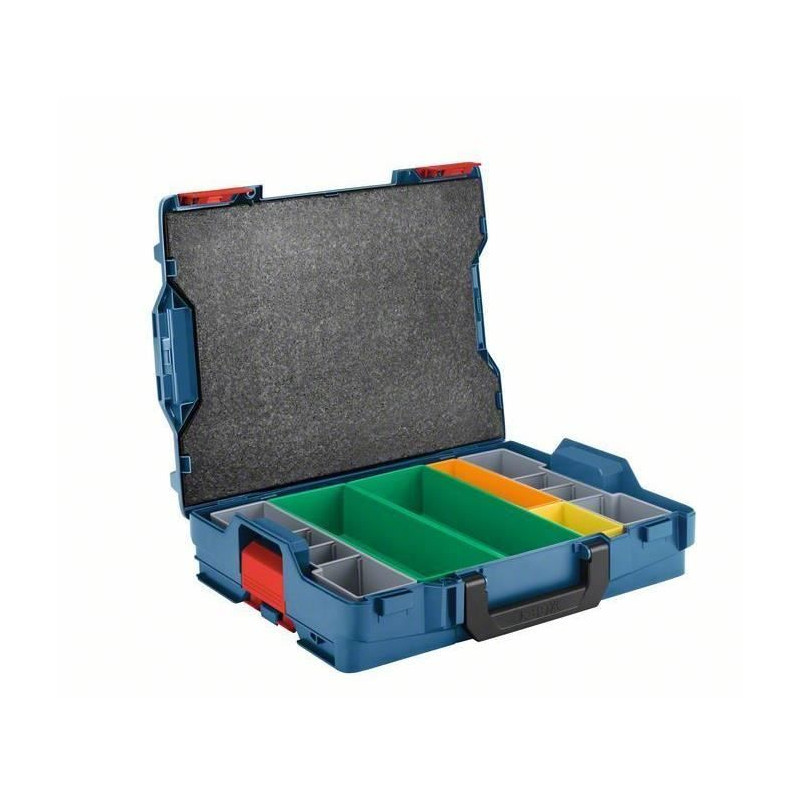 Mobilité Bosch Professional Coffret de transport L-Boxx 102 avec 6 casiers colorés - 1600A016NC