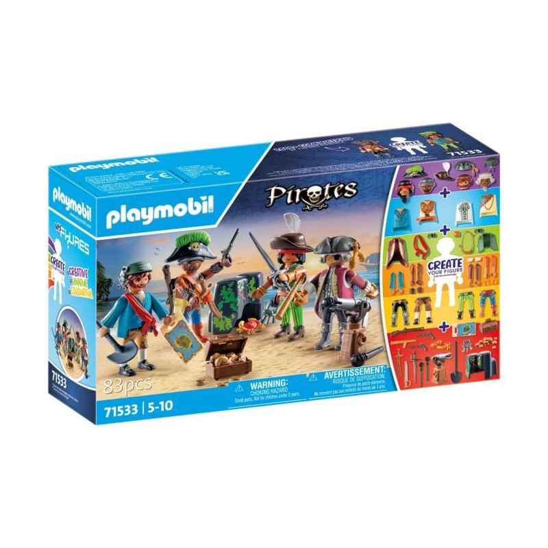 PLAYMOBIL 71533 My Figures : Pirates