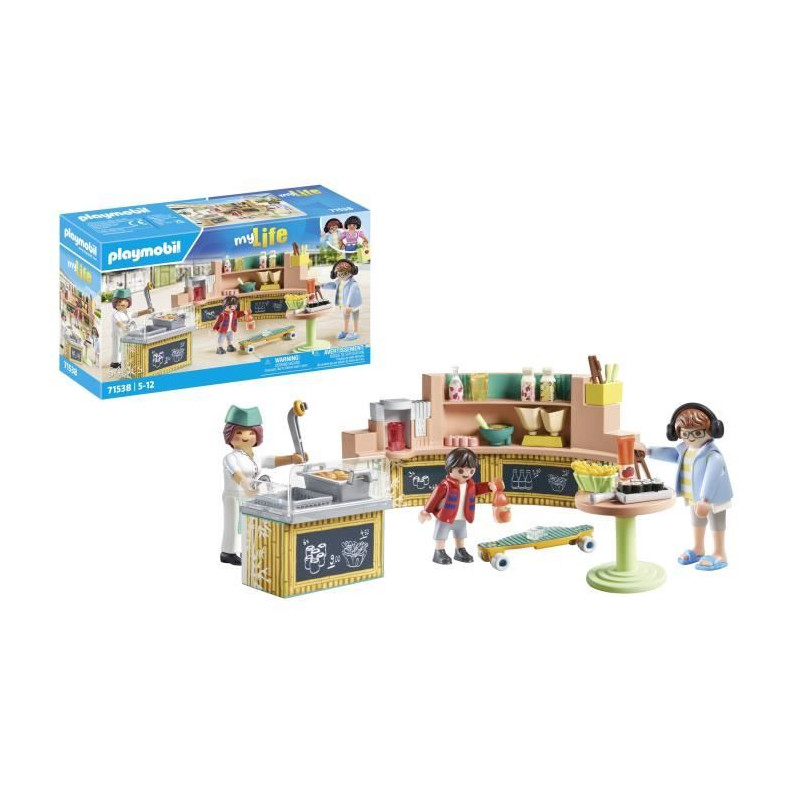 PLAYMOBIL 71538 Stand de restauration rapide - My Life