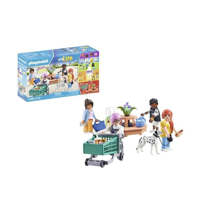 PLAYMOBIL 71541 My Figures Shopping - My Life