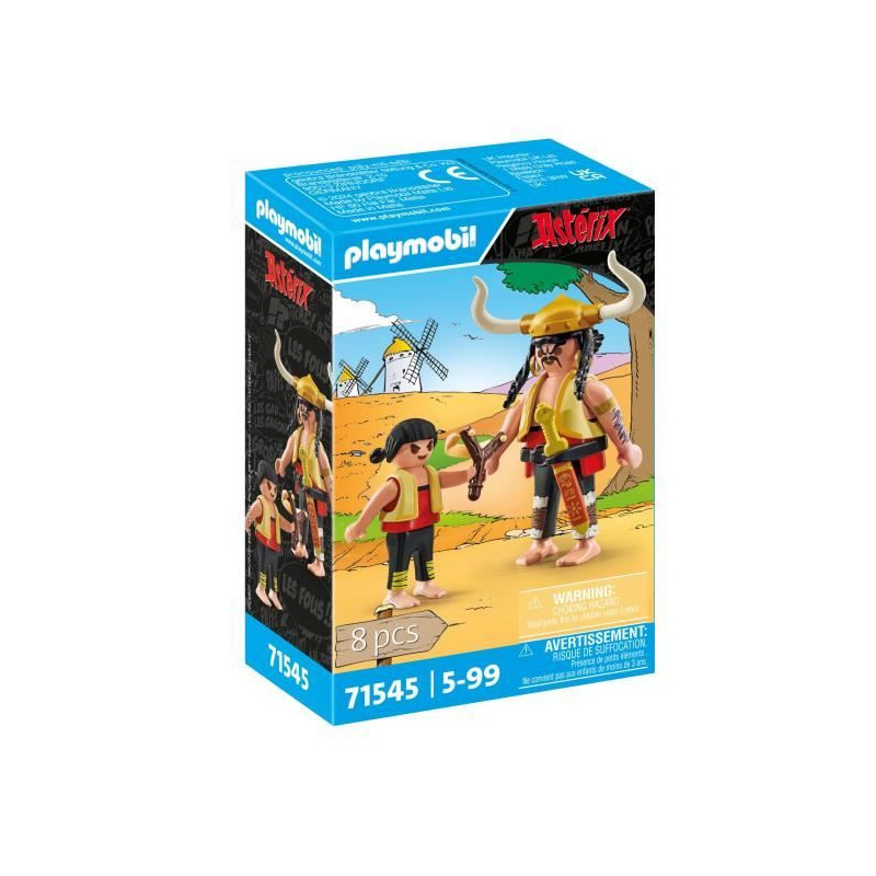 PLAYMOBIL 71545 Astérix : Soupalognon y Crouton et Pepe