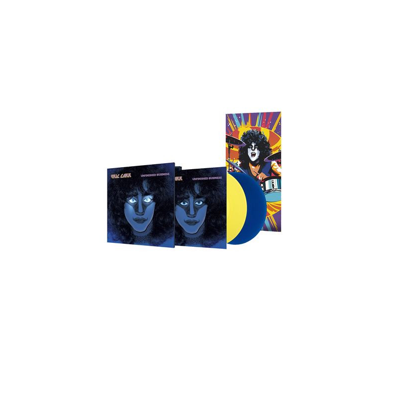 Unfinished Business Vinyle Bleu et Jaune Coffret