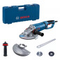 Meuleuse angulaire 2700W GWS 27 230 PR Professionnal 230mm en coffret BOSCH 06018C7101