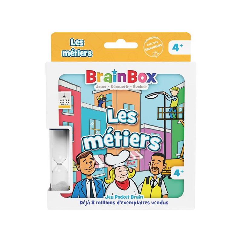 Jeu de mémoire Asmodee BrainBox Pocket Métiers