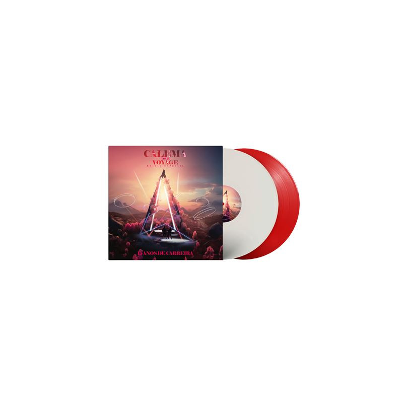 15 anos Tour Voyage – Ediçao Especial Édition Limitée Vinyle Blanc et Rouge