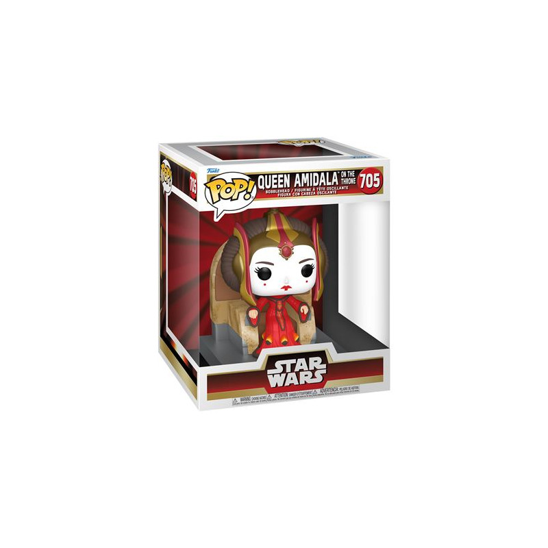 Figurine Funko Pop Deluxe Star Wars Queen Amidala on the Throne