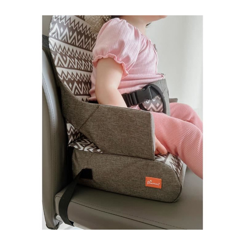 Réhausseur pour enfants - DREAMBABY - ON-THE-GO - Portable avec compartiments de rangement - Léger, compact et facile a transp