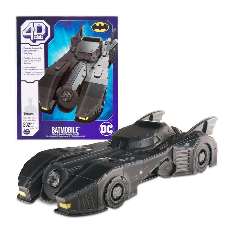 SPIN MASTER BATMOBILE BATMAN DC 4D Build