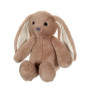 Peluche Lapin Trendy Bunny - GIPSY TOYS - Marron, 28 cm