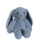 Peluche Lapin Trendy Bunny - GIPSY TOYS - Bleu, 28 cm