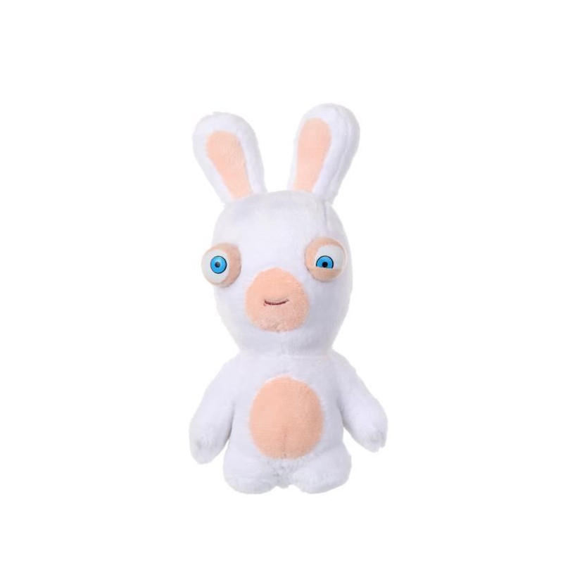 Peluche Lapins Crétins Bean - GIPSY TOYS - Bouche Fermée, 18 cm