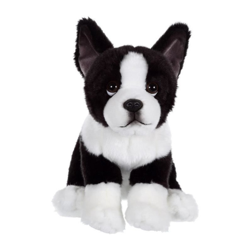 Peluche Chien Bouledogue Français - GIPSY TOYS - Assis, 25 cm