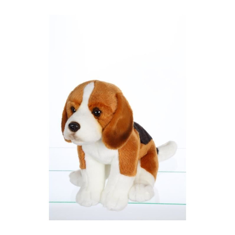 Peluche Chien Beagle - GIPSY TOYS - Assis, 25 cm