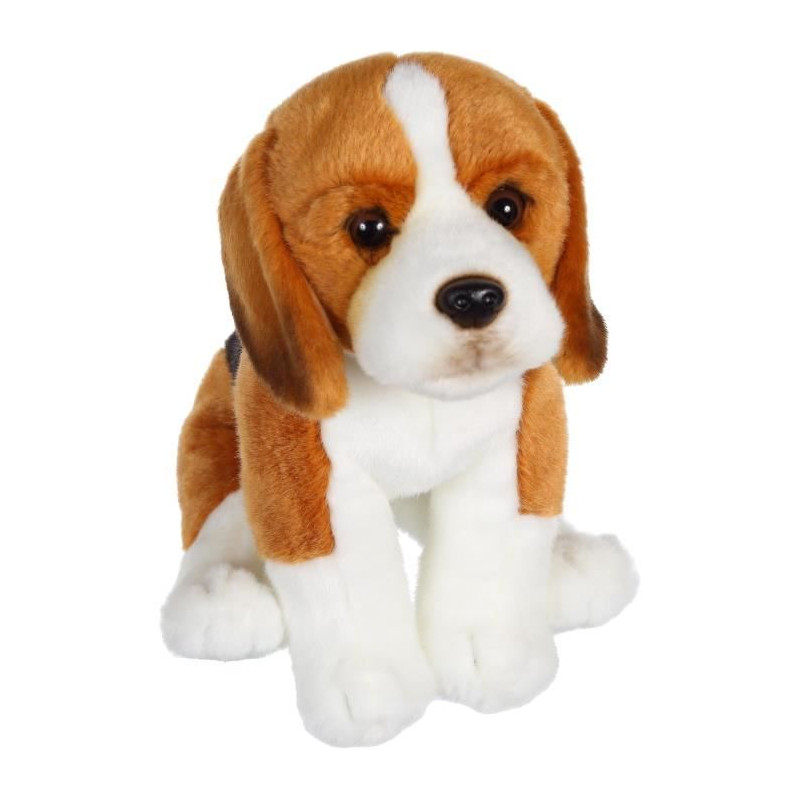 Peluche Chien Beagle - GIPSY TOYS - Assis, 25 cm