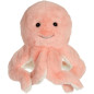 Peluche Pieuvre - GIPSY TOYS - Rose, 32 cm