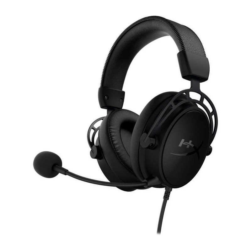 Casque Gamer Filaire - HyperX Cloud Alpha S - pour PC & console - Noir